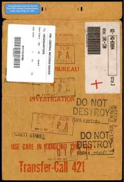 FBI-HQ-83894, MAURY ISLAND INCIDENT, FLYING DISC INVESTIGATION, SECTION 3
