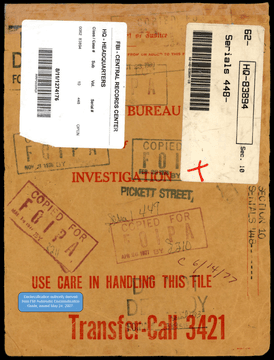 FBI-UAP-62-83894, ADMINISTRATIVE FILE, SECTION 10, 1966-1967