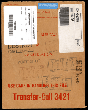 FBI-UAP-62-83894, SECTION 5, FLYING DISC INVESTIGATIONS, 1947-1950